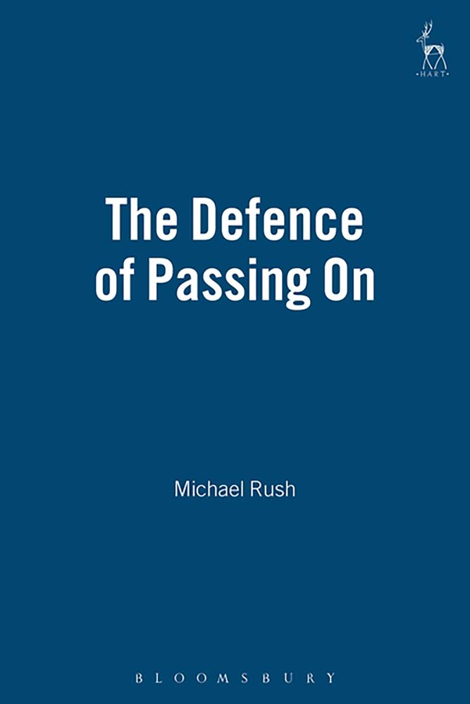 Buy The Defence of Passing on (English, Hardcover, Michael Rush) Online at Best Price - GlowMirror