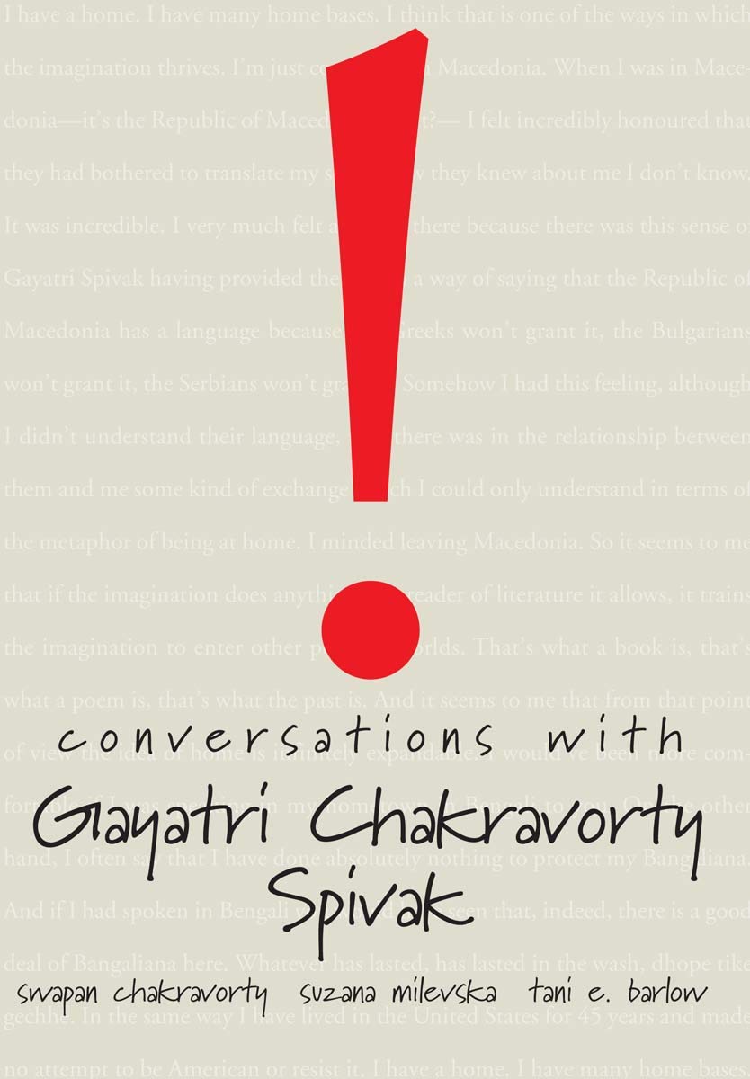 Buy Conversations with Gayatri Chakravorty Spivak (English, Hardcover, Gayatri C Spivak) Online at Best Price - GlowMirror