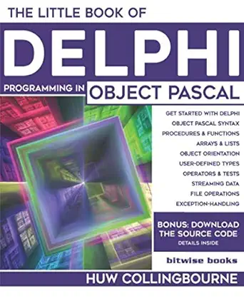Buy The Little Book Of Delphi Programming: Learn To Program with Object Pascal (English, Paperback) Online at Best Price - GlowMirror