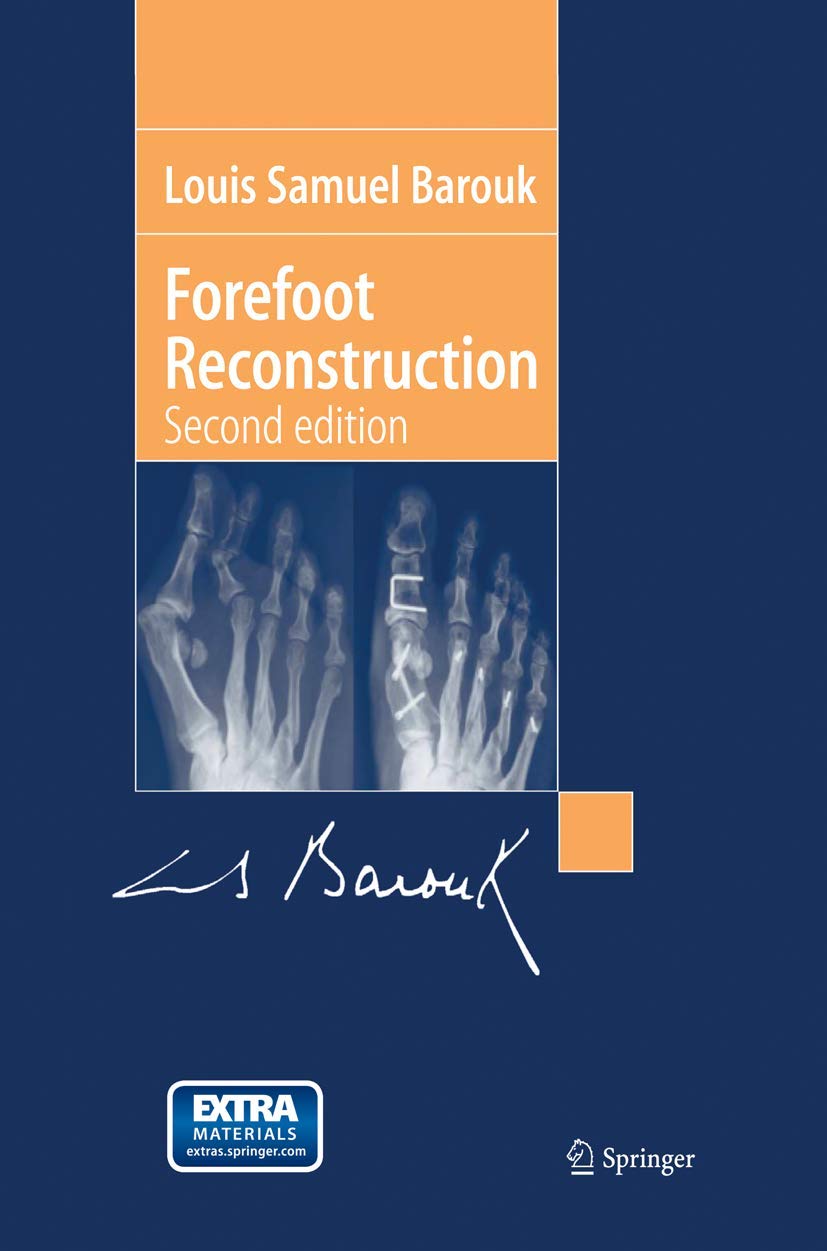 Buy Forefoot Reconstruction (English, Paperback, Louis Samuel Barouk) Online at Best Price - GlowMirror