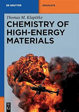Buy Chemistry of High-Energy Materials (English, Paperback, Thomas M. Klapötke) Online at Best Price - GlowMirror