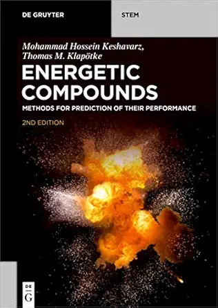 Buy Energetic Compounds: Methods for Prediction of their Performance (English, Paperback) Online at Best Price - GlowMirror