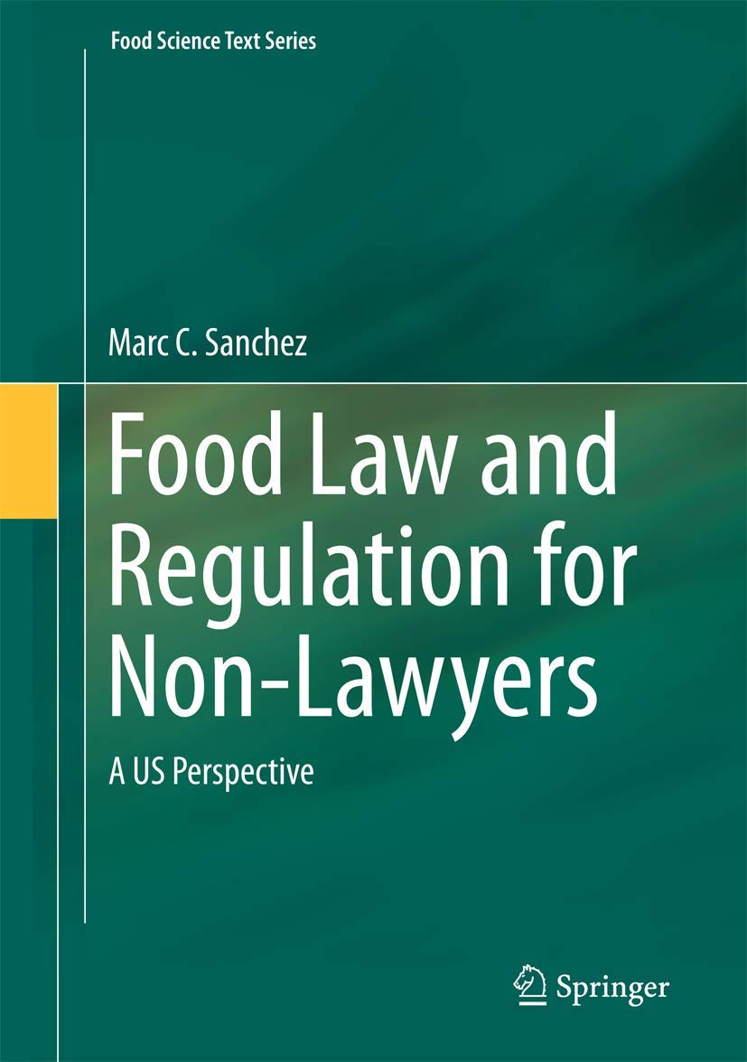Buy Food Law and Regulation for Non-Lawyers (English, Paperback, Marc C. Sanchez) Online at Best Price - GlowMirror