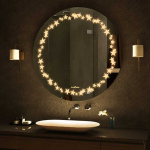 Astral LED Kids Mirror with Star Backlit Design | Touch Sensor | 3 Light Modes | 5‑Year Warranty