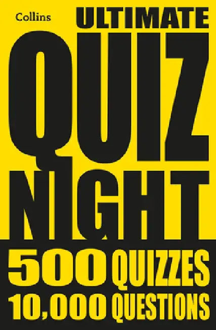 Collins Ultimate Quiz Night (English, Collins Puzzles)
