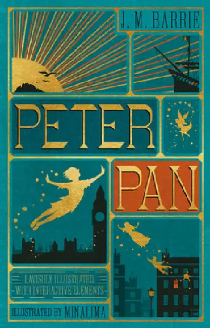 Peter Pan (Illustrated with Interactive Elements) (English, J. M. Barrie)