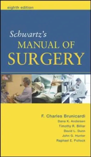 (Ex)Manual Of Surgery (Schwartz) (English, Brunicardi)
