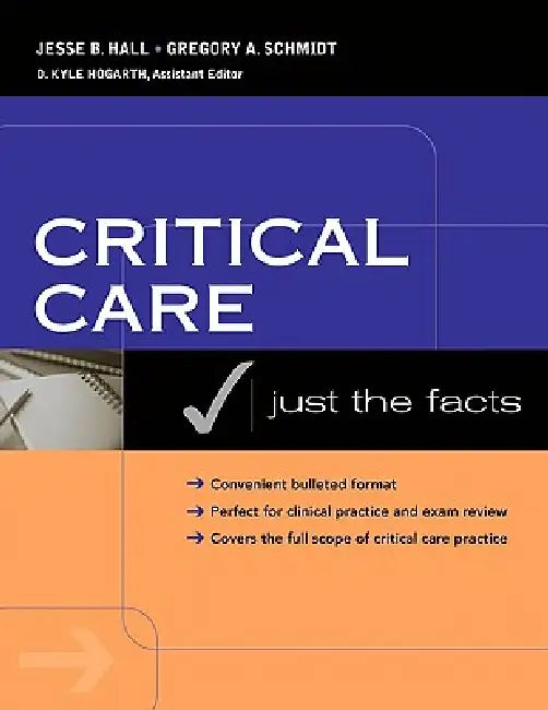 Critical Care (English, Jesse B. Hall | Gregory a. Schmidt)