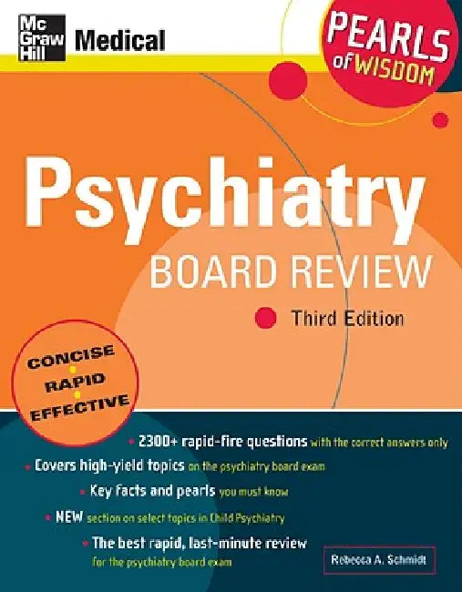 Psychiatry Board Review (English, Rebecca A. Schmidt)