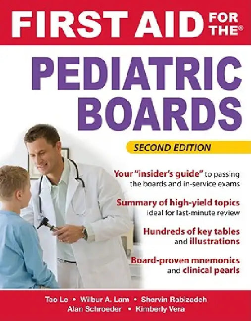 First Aid for the Pediatric Boards (English, Tao Le | Wilbur Lam | Shervin Rabizadeh)