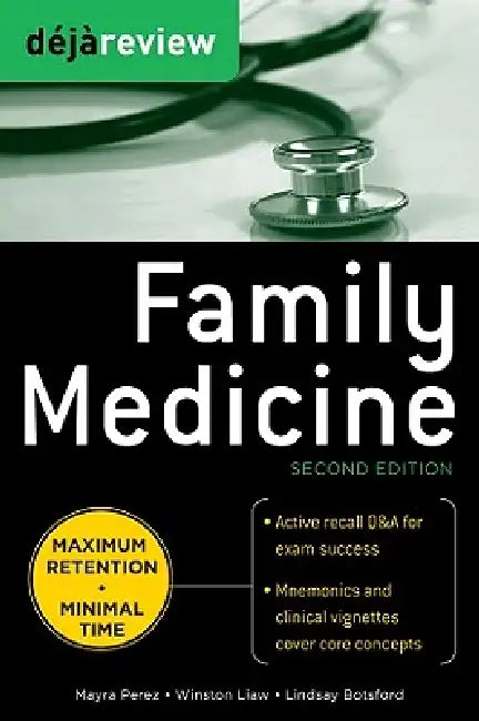 Deja Review Family Medicine (English, Mayra Perez | Winston Liaw | Lindsay K. Botsford)