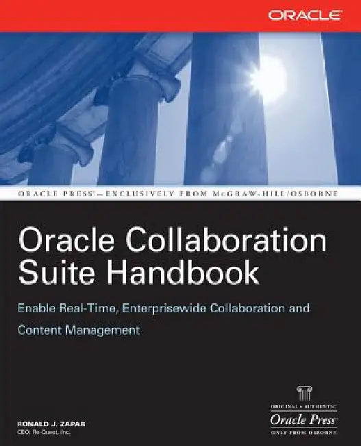 Oracle Collaboration Suite Handbook (English, Ronald J. Zapar)