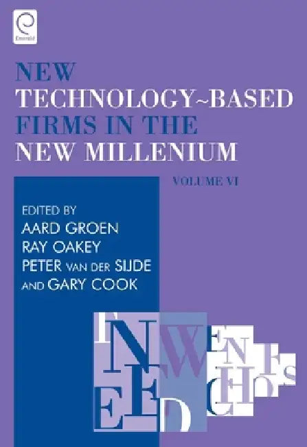New Technology-Based Firms in the New Millennium (English, Ray Oakey | Gary Cook | Ray Oakey)