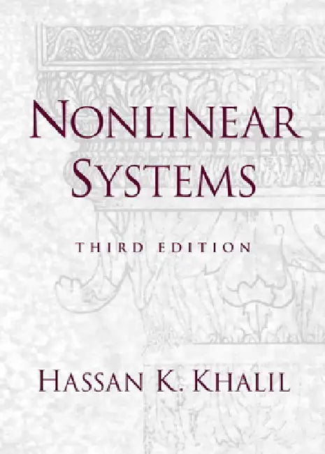 Nonlinear Systems (English, Hassan Khalil)