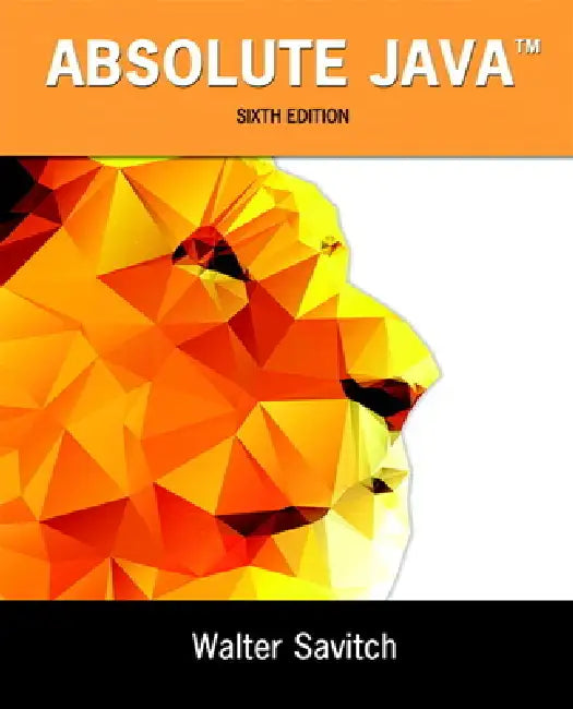 Absolute Java (English, Walter Savitch | Kenrick Mock)