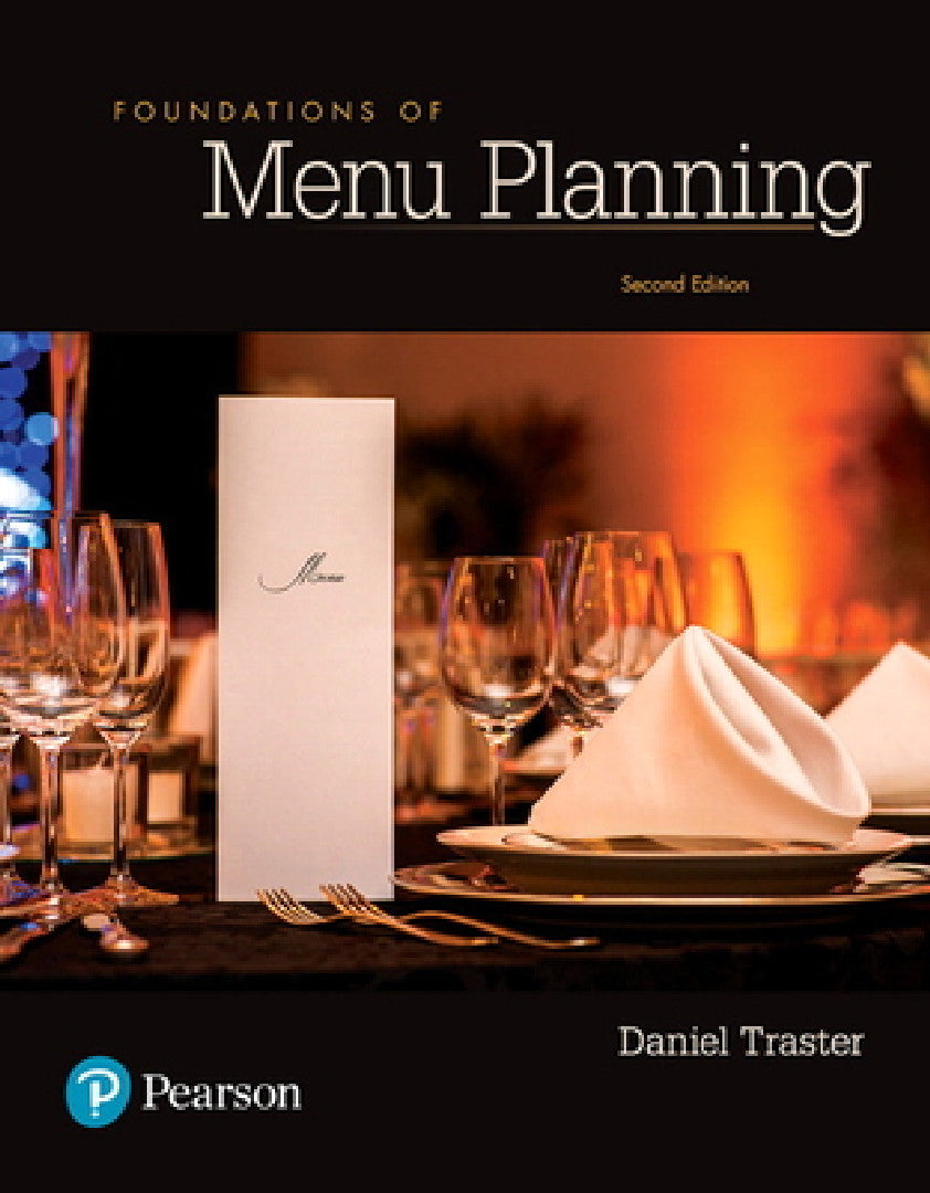 Foundations of Menu Planning (English, Daniel Traster)