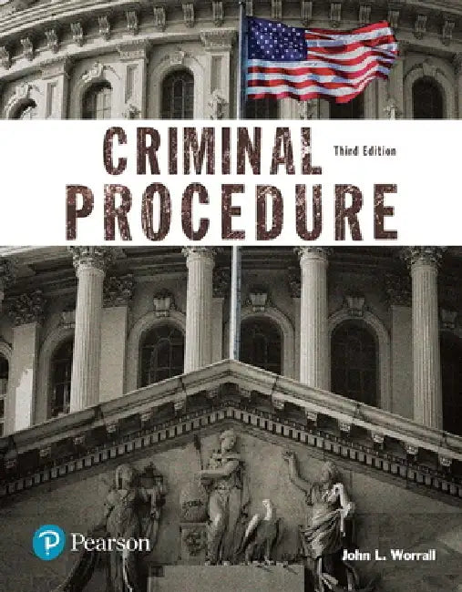 Criminal Procedure (Justice Series) (English, John Worrall)