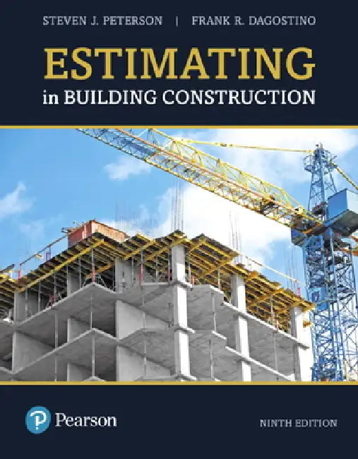 Estimating in Building Construction (English, MBA Pe Peterson Steven | Frank Dagostino)
