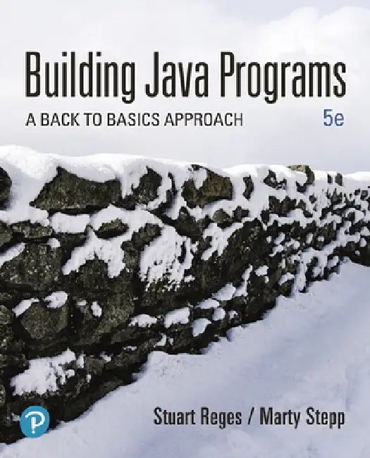 Building Java Programs (English, Stuart Reges | Marty Stepp)