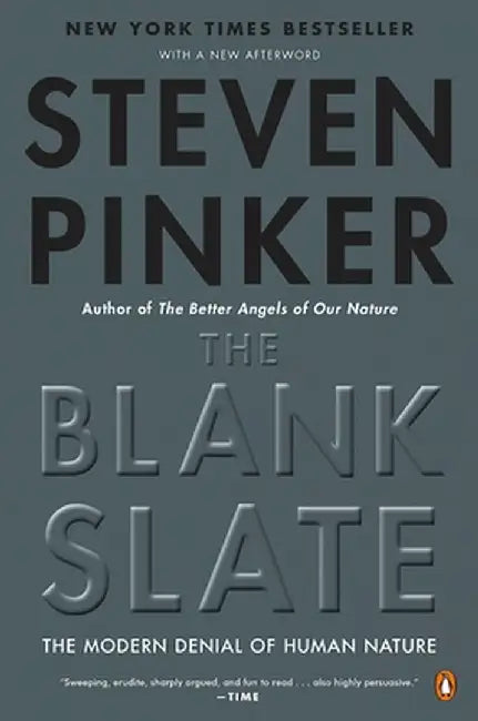The Blank Slate (English, Steven Pinker)