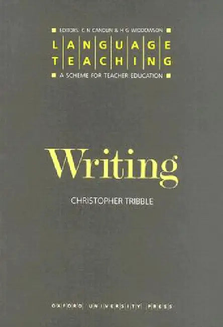 Writing (English, Christopher Tribble)