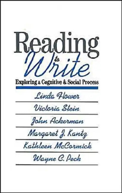 Reading-To-Write (English, Linda Flower | John Ackerman | Wayne C. Peck)
