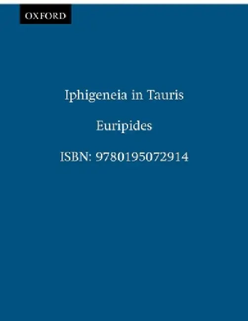 Iphigeneia in Tauris (English, Euripides | Richard Lattimore | William Arrowsmith)