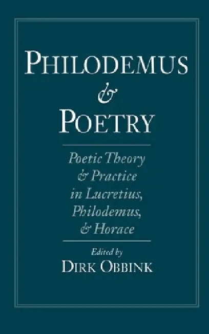 Philodemus and Poetry (English, Dirk Obbink)