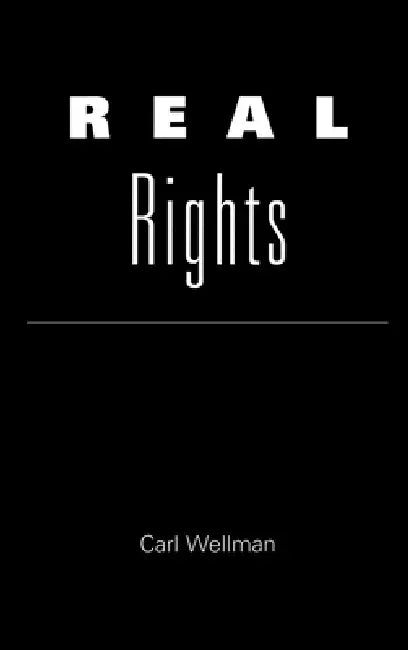 Real Rights (English, Carl Wellman)