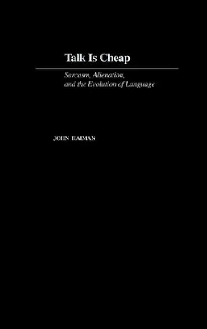 Talk is Cheap (English, John Haiman)