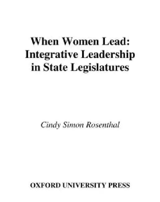 When Women Lead (English, Cindy Simon Rosenthal)