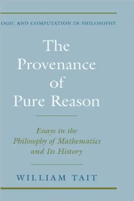 The Provenance of Pure Reason (English, William W. Tait)