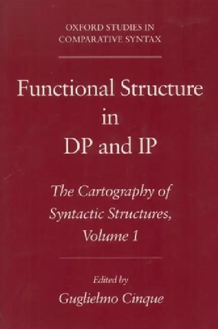 Functional Structure in DP and IP (English, Guglielmo Cinque)