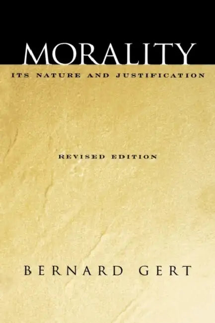 Morality (English, Bernard Gert)