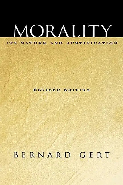 Morality (English, Bernard Gert)