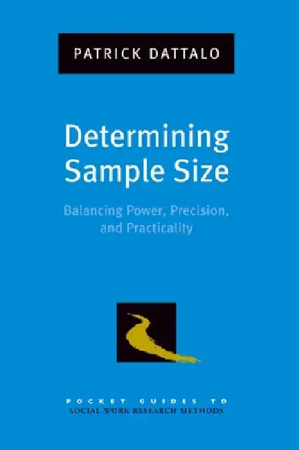 Determining Sample Size (English, Patrick Dattalo)