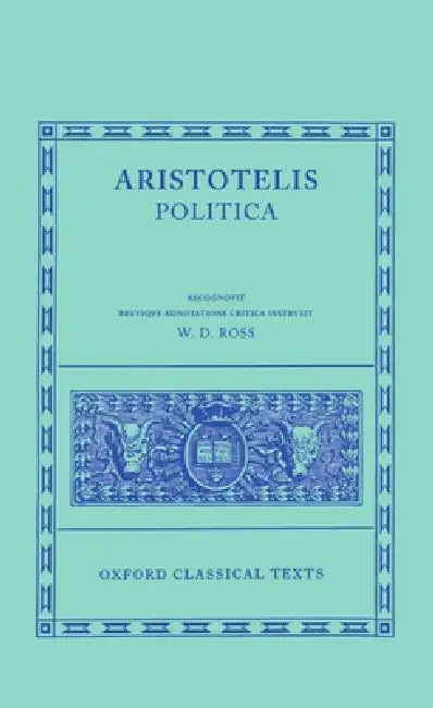 Politica (English, Aristotle | David Ross)