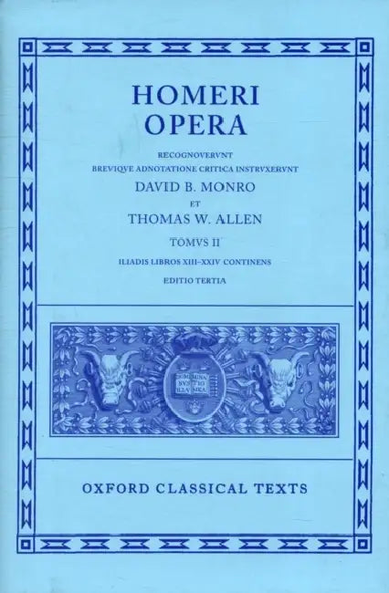 Opera (English, Homer | D. B. Monro | T. W. Allen)