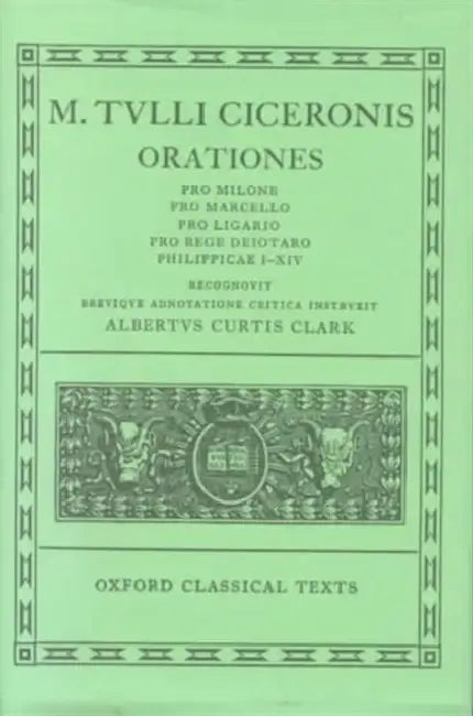 Orationes (English, Cicero | A. C. Clark)