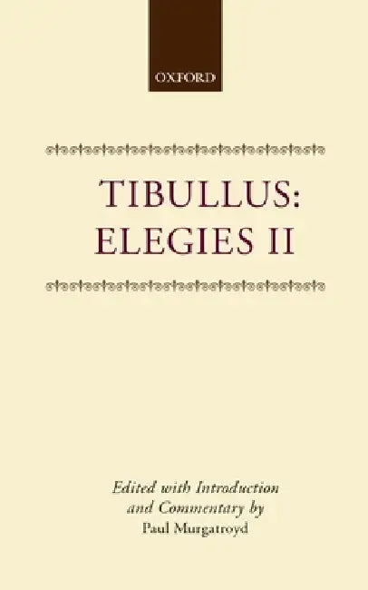 Elegies II (English, Tibullus | Tibullus | Paul Murgatroyd)