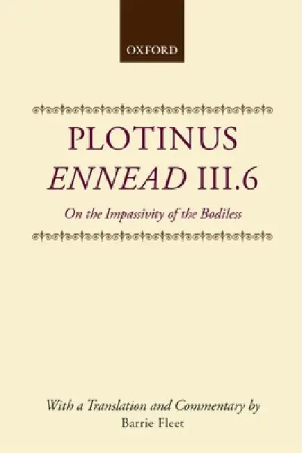 Ennead III.6 (English, Thomas Taylor Plotinus | Plotinus)