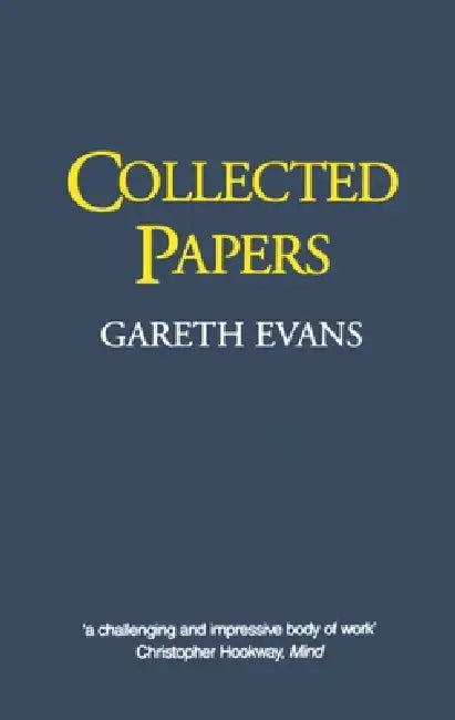 Collected Papers (English, Gareth Evans)