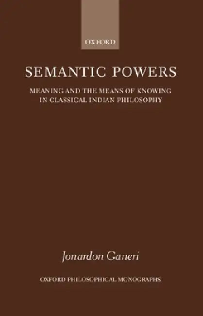 Semantic Powers (English, Jonardon Ganeri)