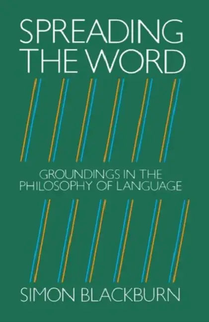 Spreading the Word (English, Simon Blackburn)