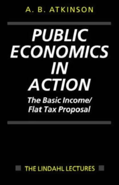 Public Economics in Action (the Basic Income/Flat Tax Proposal) (English, Anthony Barnes Atkinson | A. B. Atkinson)