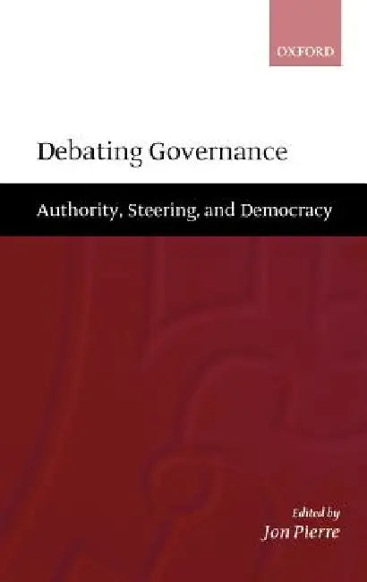 Debating Governance (English, Jon Pierre)