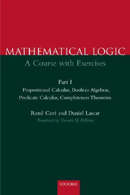 Mathematical Logic (English, Rene Cori | Cori | Lascar)