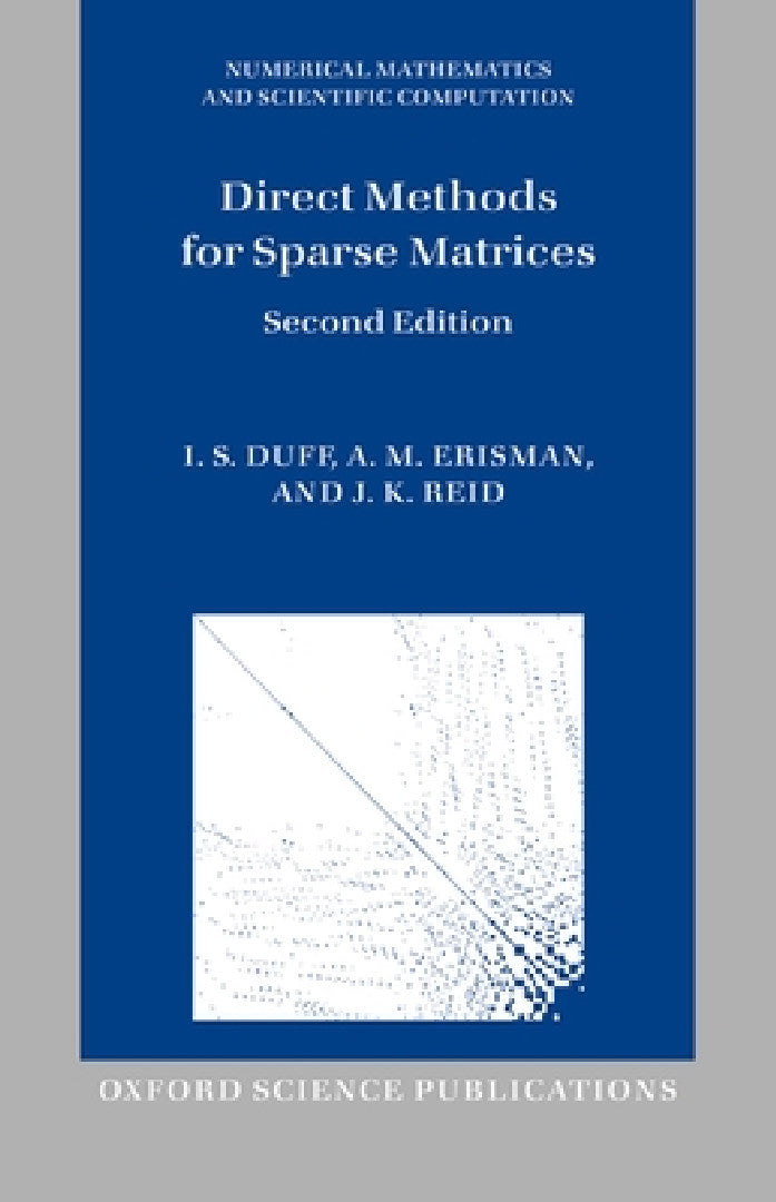 Direct Methods for Sparse Matrices (English, Iain S. Duff | A. M. Erisman | John Ker Reid)