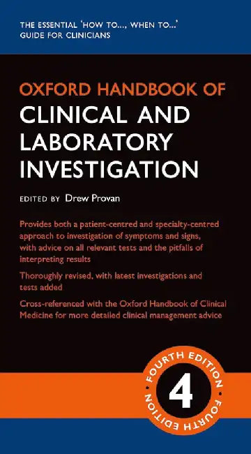 Oxford Handbook of Clinical and Laboratory Investigation (English, Provan)