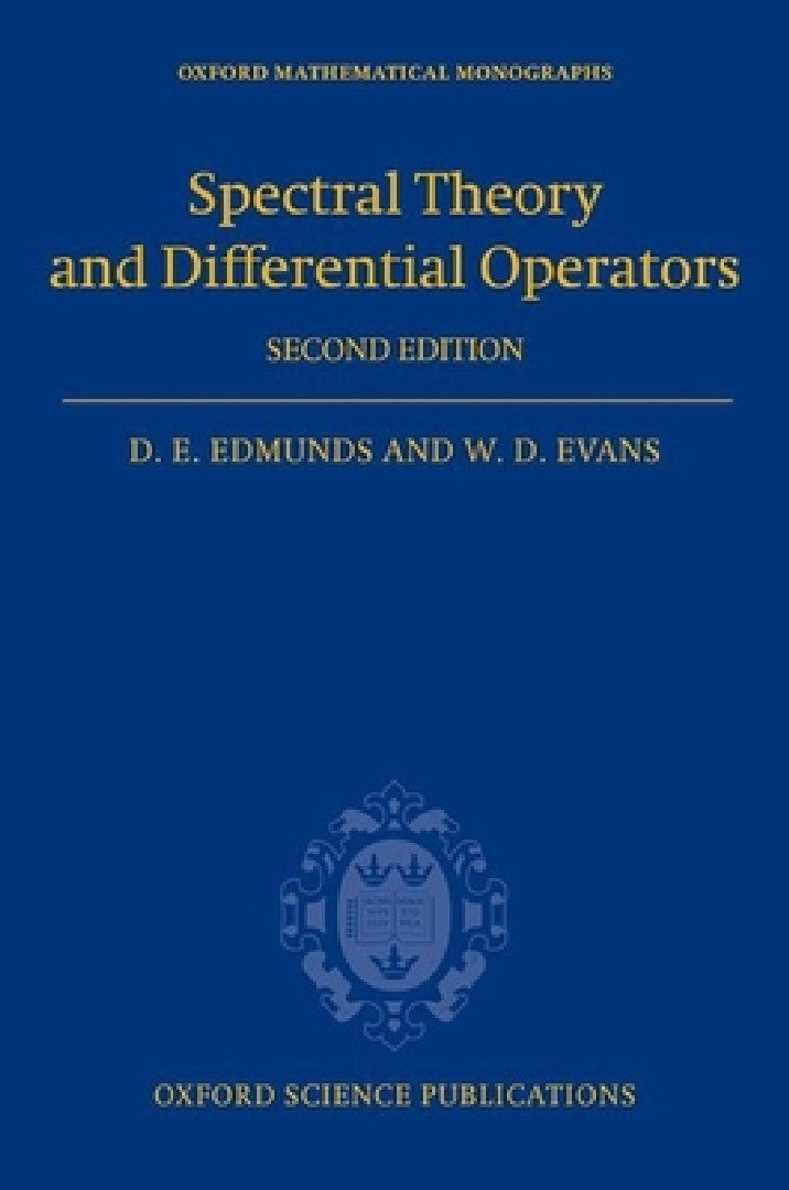 Spectral Theory and Differential Operators (English, David Edmunds | Des Evans)